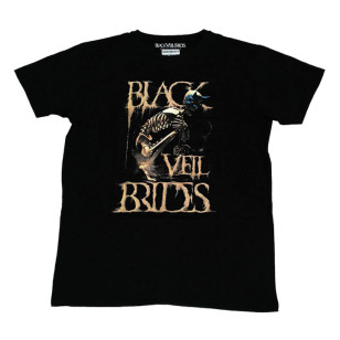 Black Veil Brides  - Dust Mask Official Fitted Jersey T Shirt ( Men L ) ***READY TO SHIP from Hong Kong***